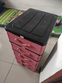 Plastic 5 Drawer Cabinet TF239