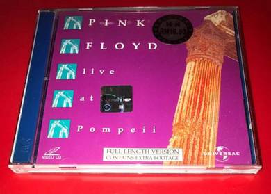 PINK FLOYD - LIVE AT POMPEII 2VCD VIDEO Cd