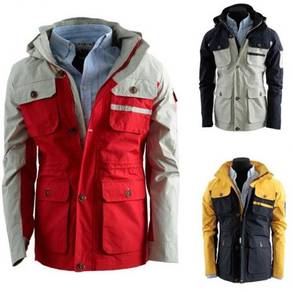 RED ARMY MILITARY HOODiE COAT MULTI-POCKET JACKET