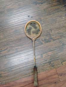 Vintage Ascot Mota Wooden Squash Racket