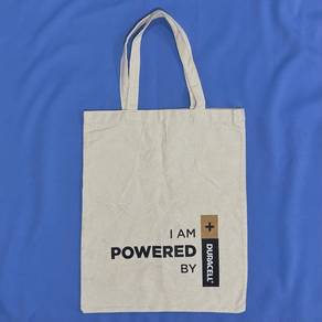 Pre-loved Duracell Battery Tote Bag