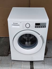 8-kg hot washer front load Brandt mesin basuh