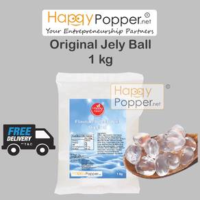 Agar Bubble Boba Origianl Jelly Pearl Ball 1kg