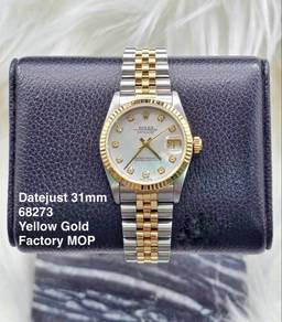 Rolex Datejust 31mm 68273 MOP Diamond
