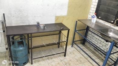 rak dapur gas