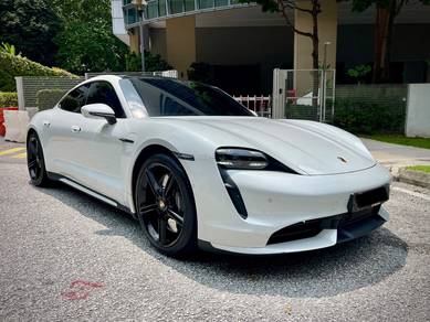 Porsche Taycan Turbo in Mont Kiara, KUL