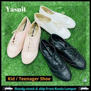 Faux Leather Muslim Shoe Unisex Kid Teenager Child