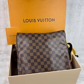 LV Naviglio Brown Damier Ebene Bag
