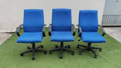 YF10B Kerusi Beroda Ofis Pejabat High Back Height