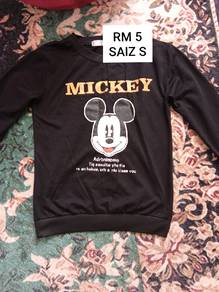 Sweatshirt Black Mickey