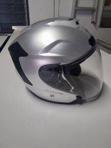 helmet gracshaw silver