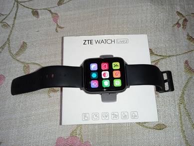 ITEM LIKE NEW_ZTE Watch Live2 Black Color