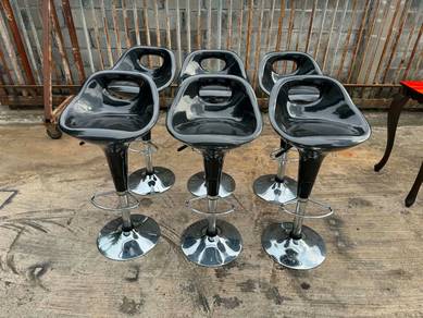 Rotating Bar Chair Tall Stool Kerusi Tinggi