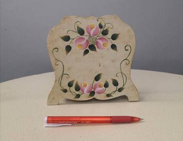 Vintage wooden napkin holder