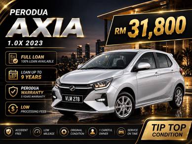 2023 Perodua Axia X