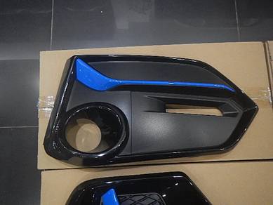 Fk8 2020 Front Bumper Blue Side Garnish Set