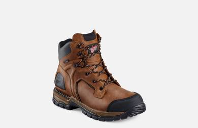 Safety Shoe Red Wing Men 6Inch Brown EH AT WP 2401