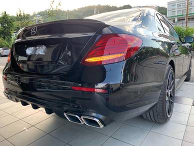 Benz W213 E63 Rear Diffuser Bumper Bodykit