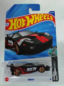 Hot Wheels Ford GT borla #78 hitam