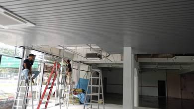 ALUMINIUM STRIP CEILING INSTALL l siling aluminium