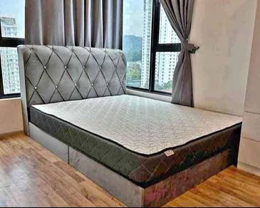katil Chesterfield frame 