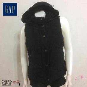 CRFT1358 gap outerwear puffy zipper sleeveless Jac