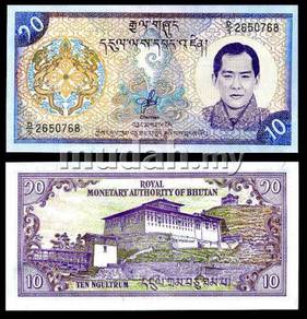 Bhutan 10 ngultrum 2000 p 22 unc