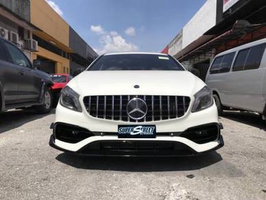 Mercedes Benz W176 Facelift AMG Front Canard