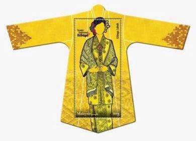 Miniature Sheet Busana Traditional Kebaya 2022