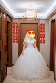 Wedding Gown Dinner Dress
