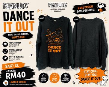 Peanuts "Dance It Out" Swearshirt