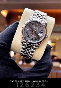 Rolex datejust 36 “WIMBLEDON” NEW 2026