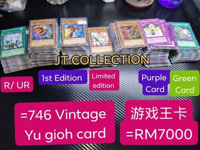 746 Vintage yu gioh card 游戏王卡