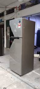 2door fridge Inverter samsung 255L peti sejuk