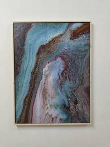 Abstract Painting with frame 