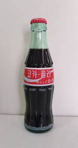 Coke Coca-Cola Korea 190ml glass bottle