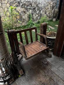 Teak Garden Chair – Rustic Outdoor Design Pair