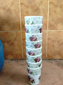 Gelas melamine kondisi cantik