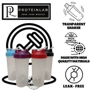 SNAPHOOK SHAKER COLOUR CAP TRANSPARENT BODY 750ml