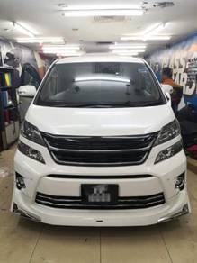 Toyota vellfire anh20 new facelift front bumper 12
