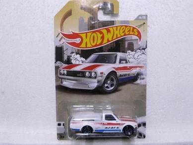 Hotwheels Truck Series Datsun 620 White