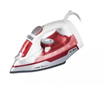 Elba Non-Stick Steam Iron Seterika ESIH2023CRD