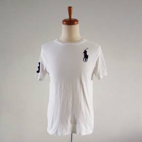Polo Ralph Lauren Big Pony White Crew Neck T-shirt