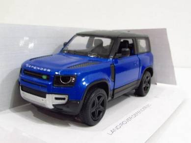 Kinsmart (12cm) LAND ROVER Defender 90 Blue
