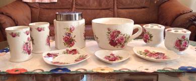 Rose Design Collection - 9 Pieces
