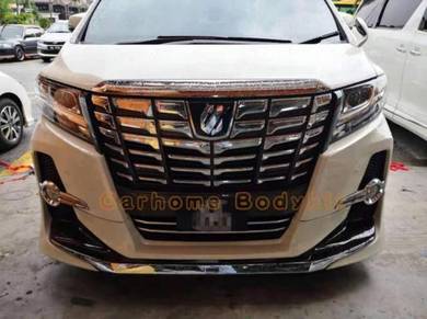 Alphard agh30 2015 2017 modelista bodykit body kit