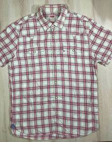 Levi’s S/Sleeve Checked Shirt #AY2 Used