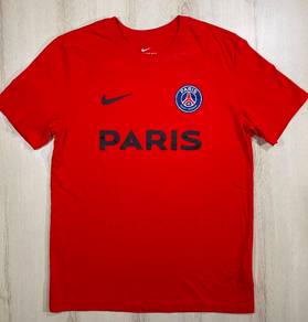 Nike Paris St Germain Red Tee #AH Used