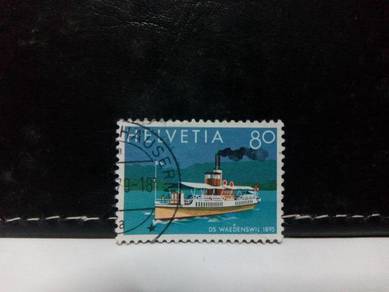 1978 Switzerland Stamp, Ship