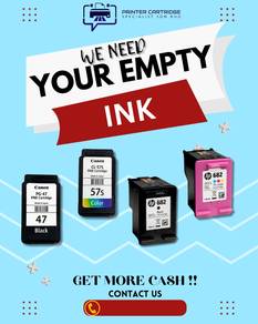 Buyer of empty ink cartridge